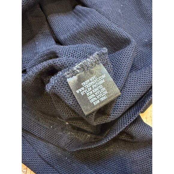 TRIPP NYC Sheer Black Mesh Short Sleeve Top M - Picture 6 of 6